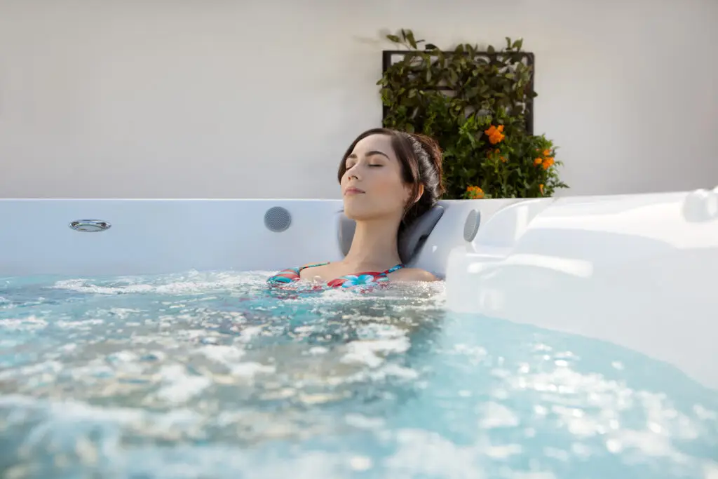 This is a photograph taken on location in Solana Beach by Skip O'Donnell off ODonnell photograf of a Swim Machine for Endless Pools Fitness in San Diego, California
